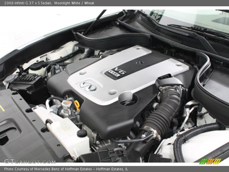 Moonlight White / Wheat 2009 Infiniti G 37 x S Sedan