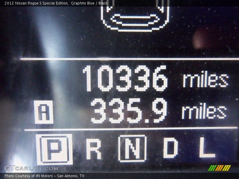Graphite Blue / Black 2012 Nissan Rogue S Special Edition