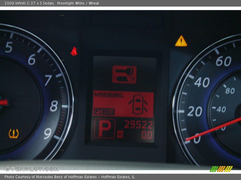 Moonlight White / Wheat 2009 Infiniti G 37 x S Sedan
