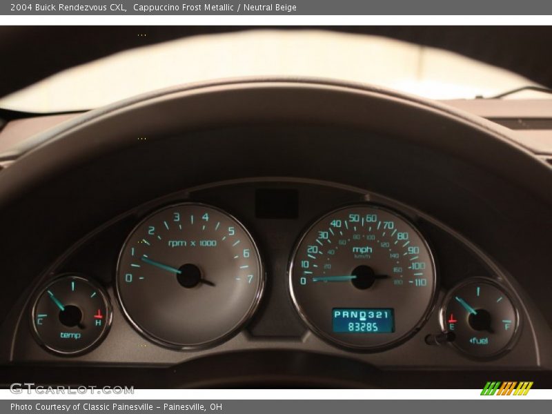 Cappuccino Frost Metallic / Neutral Beige 2004 Buick Rendezvous CXL