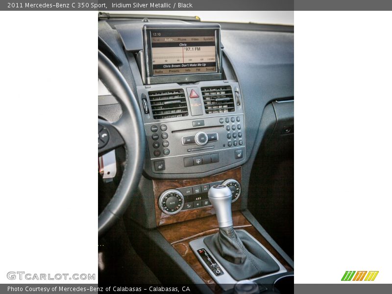 Iridium Silver Metallic / Black 2011 Mercedes-Benz C 350 Sport