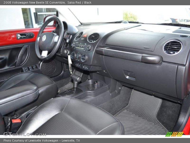 Dashboard of 2008 New Beetle SE Convertible