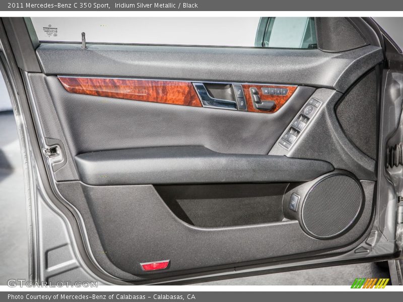 Iridium Silver Metallic / Black 2011 Mercedes-Benz C 350 Sport