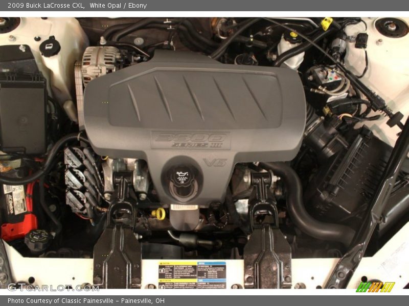 White Opal / Ebony 2009 Buick LaCrosse CXL