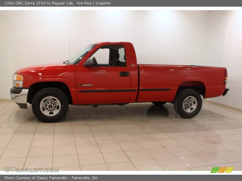  2000 Sierra 2500 SL Regular Cab Fire Red