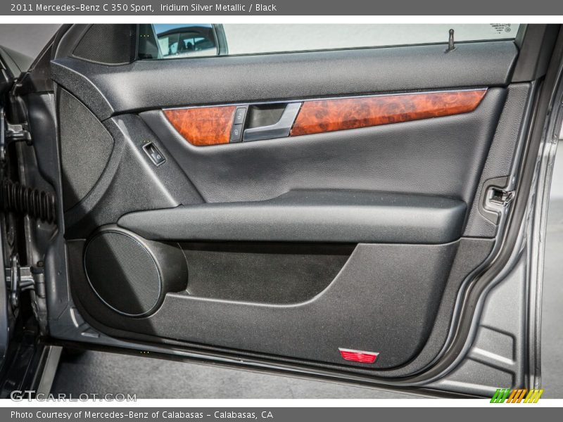 Iridium Silver Metallic / Black 2011 Mercedes-Benz C 350 Sport
