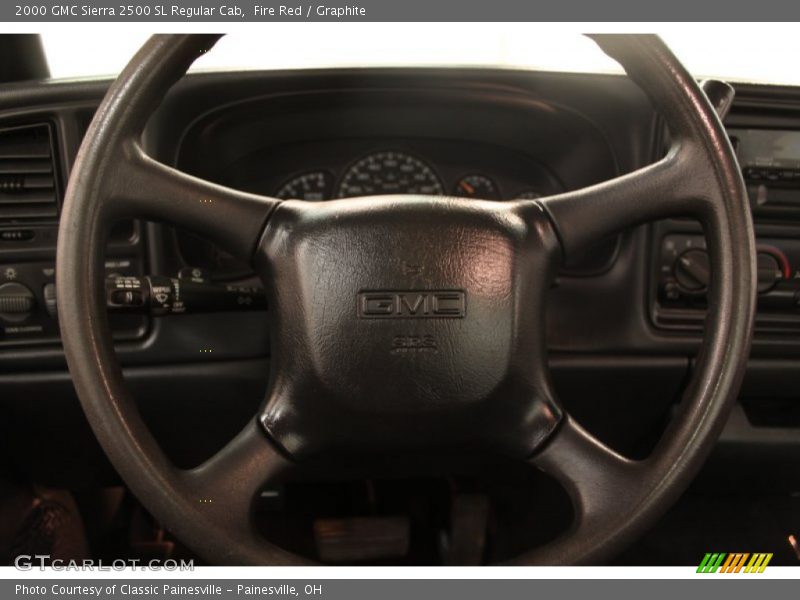  2000 Sierra 2500 SL Regular Cab Steering Wheel