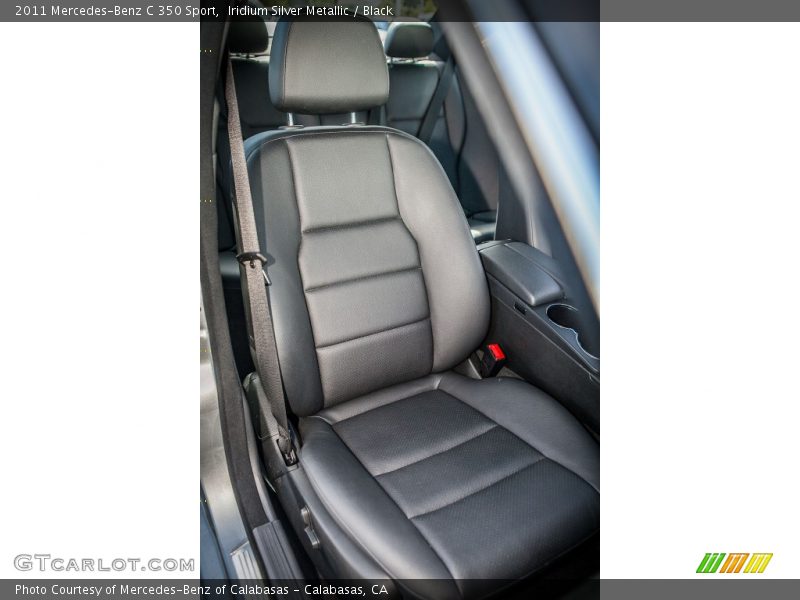 Iridium Silver Metallic / Black 2011 Mercedes-Benz C 350 Sport