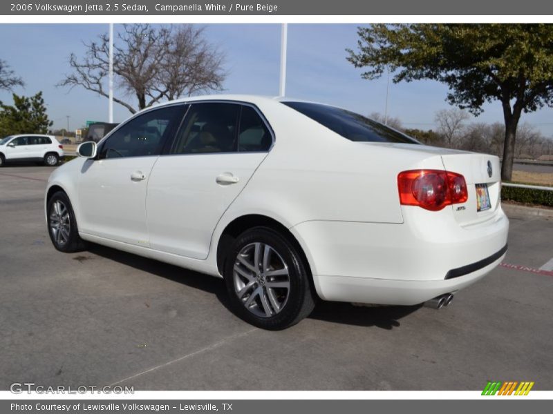 Campanella White / Pure Beige 2006 Volkswagen Jetta 2.5 Sedan