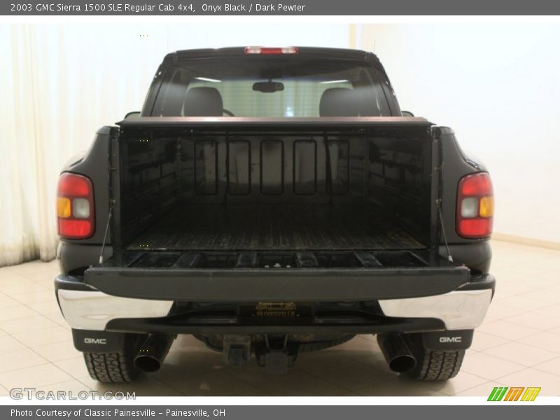 Onyx Black / Dark Pewter 2003 GMC Sierra 1500 SLE Regular Cab 4x4
