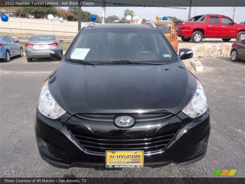 Ash Black / Taupe 2012 Hyundai Tucson Limited