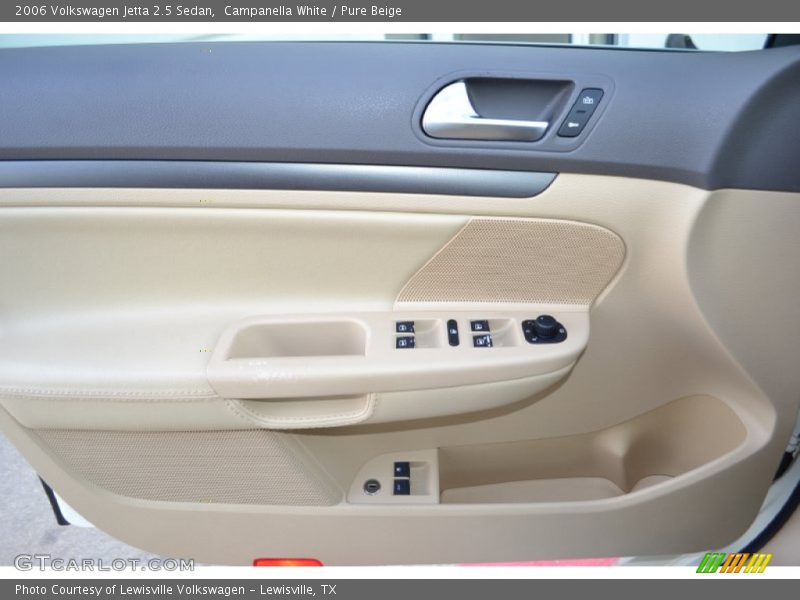 Campanella White / Pure Beige 2006 Volkswagen Jetta 2.5 Sedan