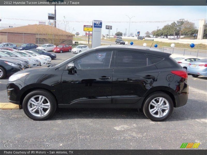 Ash Black / Taupe 2012 Hyundai Tucson Limited