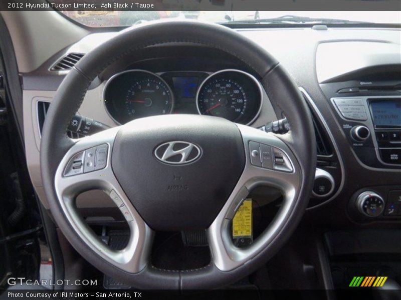 Ash Black / Taupe 2012 Hyundai Tucson Limited