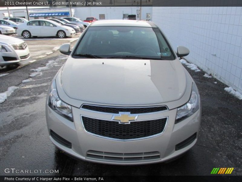 Gold Mist Metallic / Jet Black 2011 Chevrolet Cruze LT