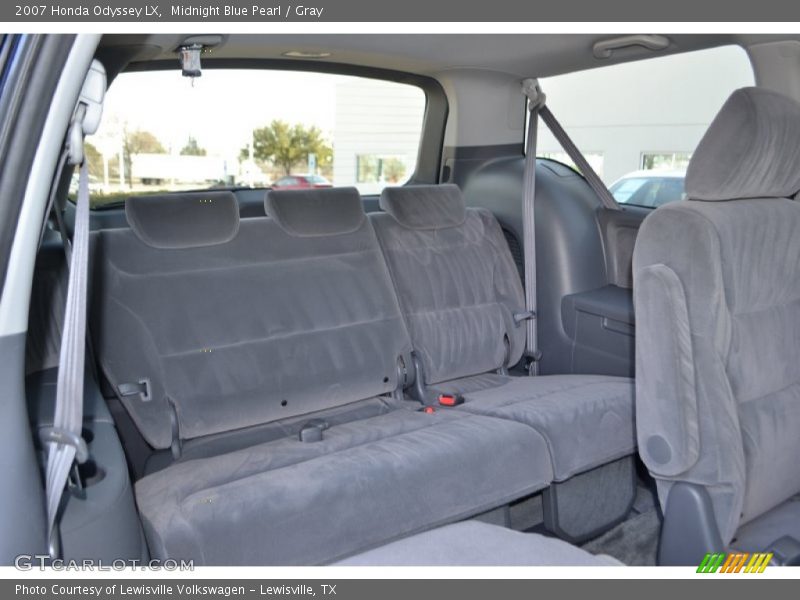 Midnight Blue Pearl / Gray 2007 Honda Odyssey LX