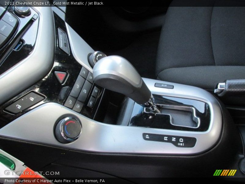 Gold Mist Metallic / Jet Black 2011 Chevrolet Cruze LT