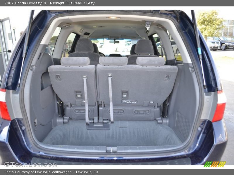 Midnight Blue Pearl / Gray 2007 Honda Odyssey LX