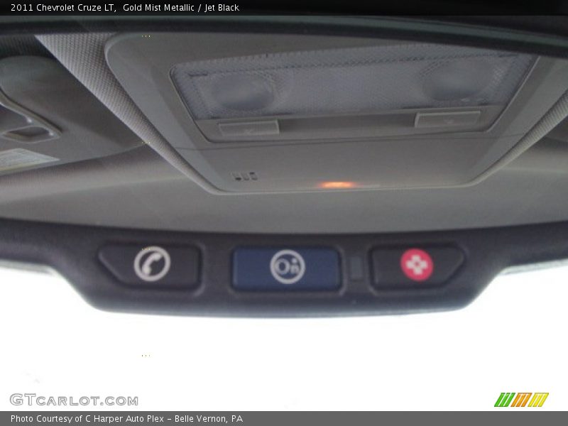 Gold Mist Metallic / Jet Black 2011 Chevrolet Cruze LT
