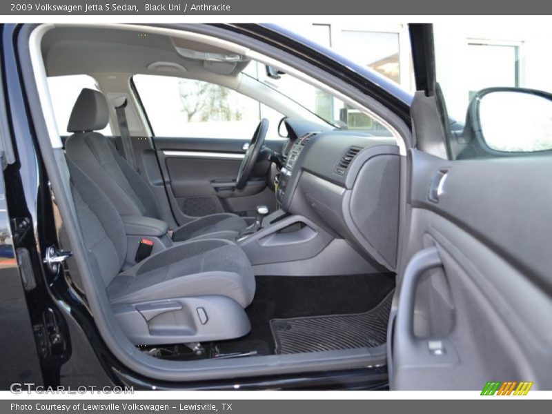 Black Uni / Anthracite 2009 Volkswagen Jetta S Sedan