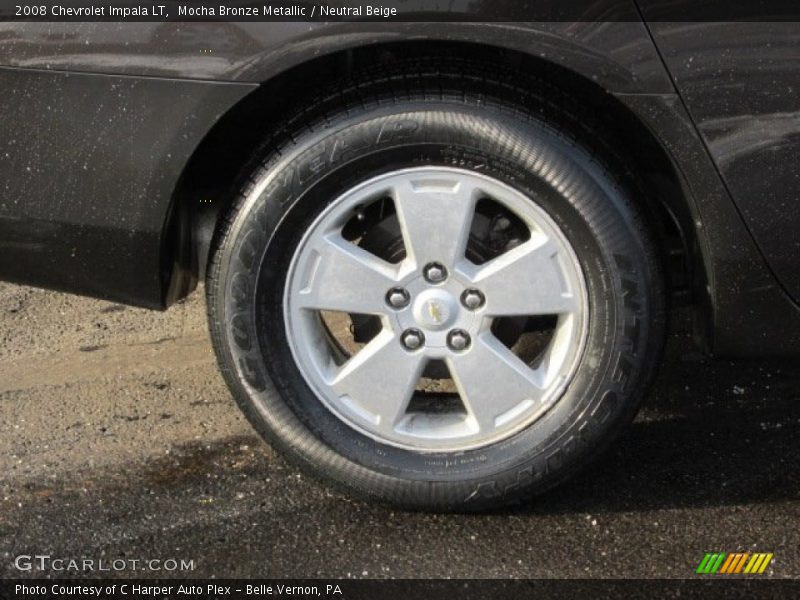 Mocha Bronze Metallic / Neutral Beige 2008 Chevrolet Impala LT