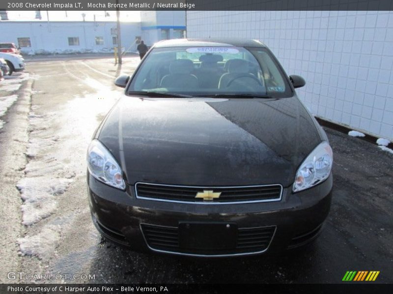Mocha Bronze Metallic / Neutral Beige 2008 Chevrolet Impala LT