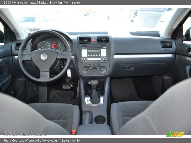 Black Uni / Anthracite 2009 Volkswagen Jetta S Sedan