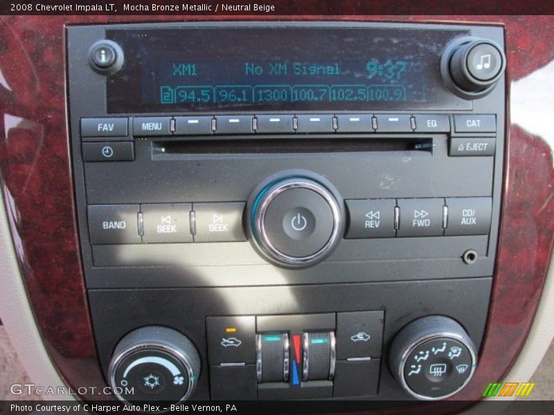 Mocha Bronze Metallic / Neutral Beige 2008 Chevrolet Impala LT