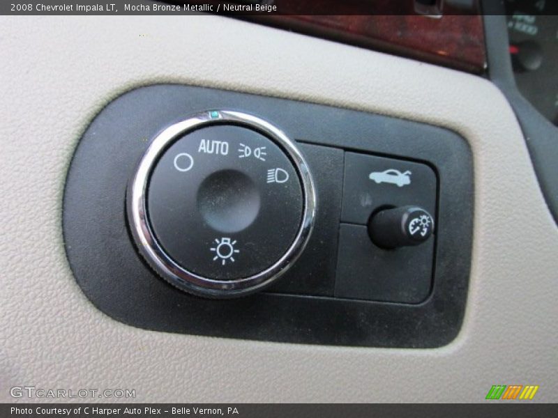 Mocha Bronze Metallic / Neutral Beige 2008 Chevrolet Impala LT