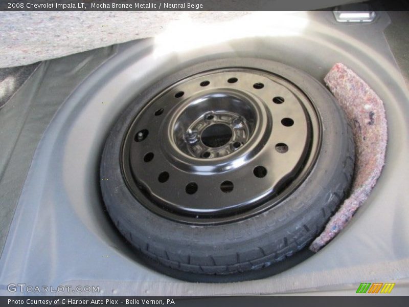 Mocha Bronze Metallic / Neutral Beige 2008 Chevrolet Impala LT