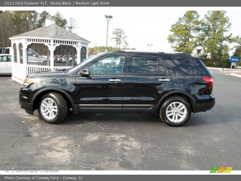  2011 Explorer XLT Ebony Black