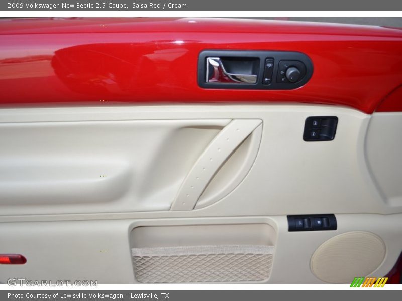 Salsa Red / Cream 2009 Volkswagen New Beetle 2.5 Coupe