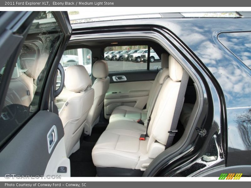 Ebony Black / Medium Light Stone 2011 Ford Explorer XLT