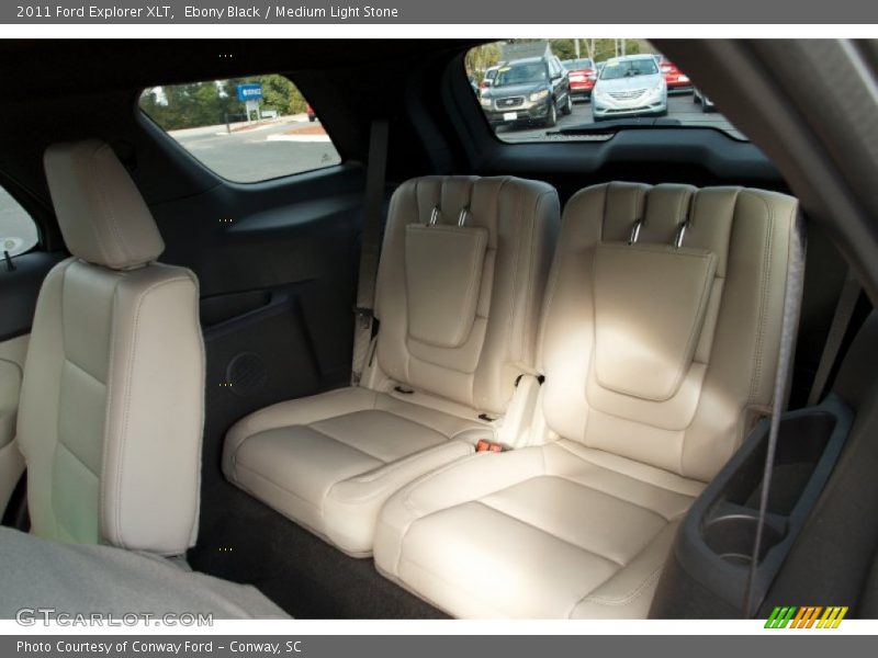 Rear Seat of 2011 Explorer XLT