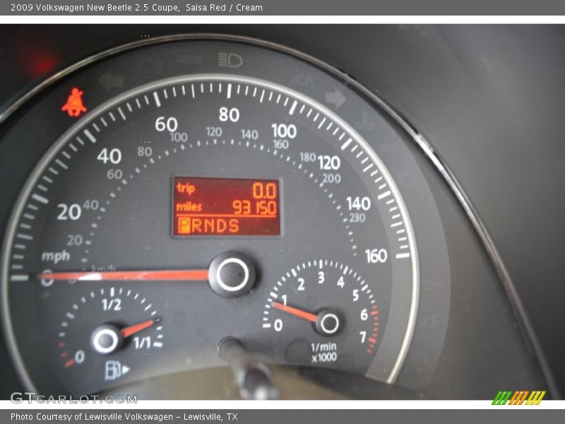 Salsa Red / Cream 2009 Volkswagen New Beetle 2.5 Coupe