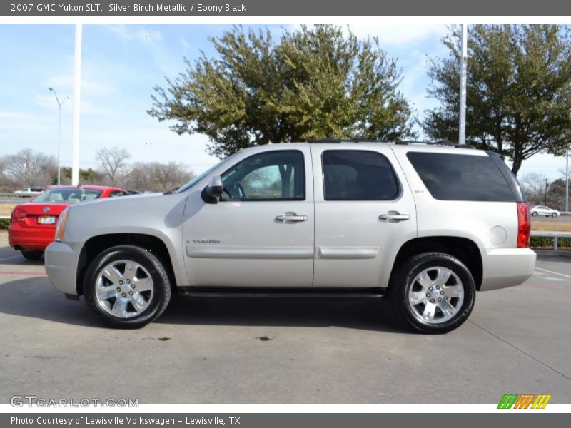 Silver Birch Metallic / Ebony Black 2007 GMC Yukon SLT