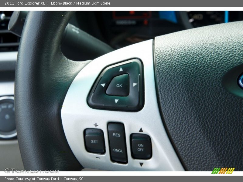 Controls of 2011 Explorer XLT