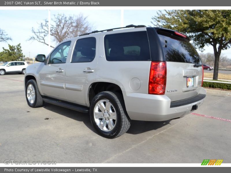 Silver Birch Metallic / Ebony Black 2007 GMC Yukon SLT