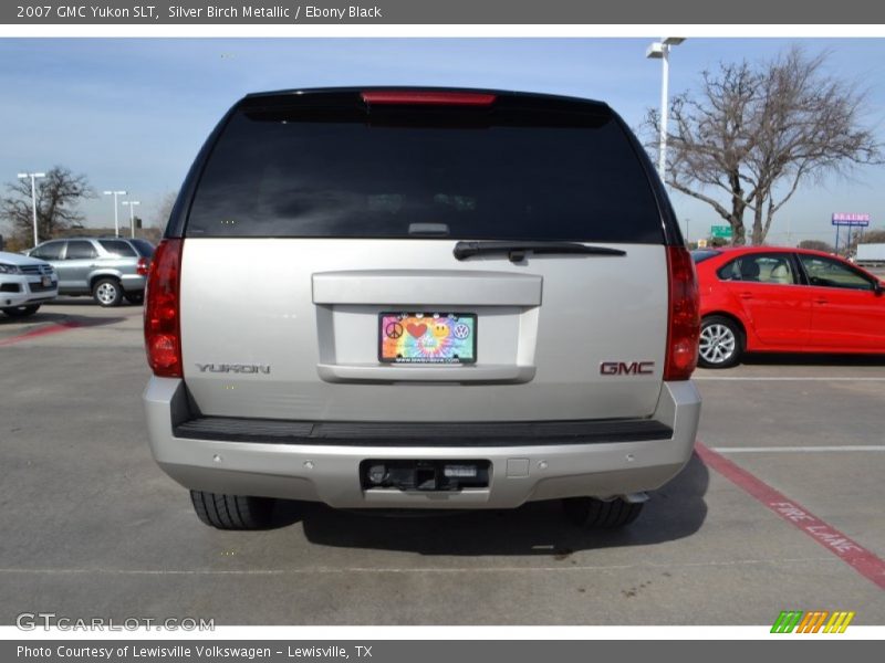 Silver Birch Metallic / Ebony Black 2007 GMC Yukon SLT