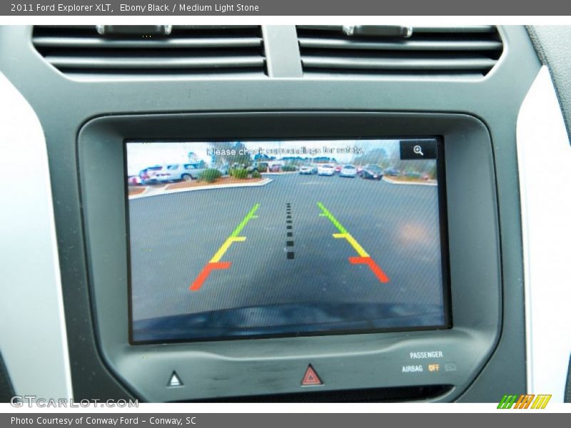 Ebony Black / Medium Light Stone 2011 Ford Explorer XLT