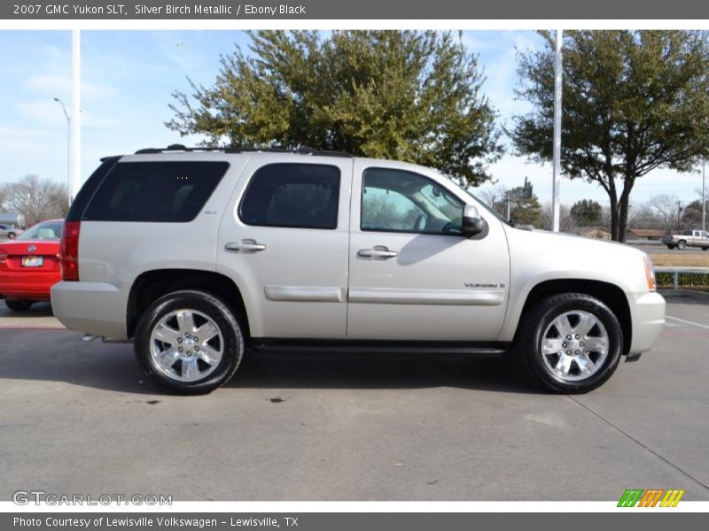 Silver Birch Metallic / Ebony Black 2007 GMC Yukon SLT
