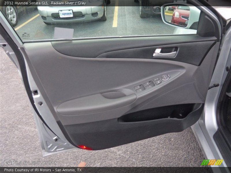 Radiant Silver / Gray 2012 Hyundai Sonata GLS