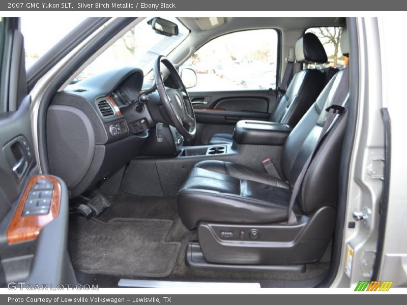 Silver Birch Metallic / Ebony Black 2007 GMC Yukon SLT