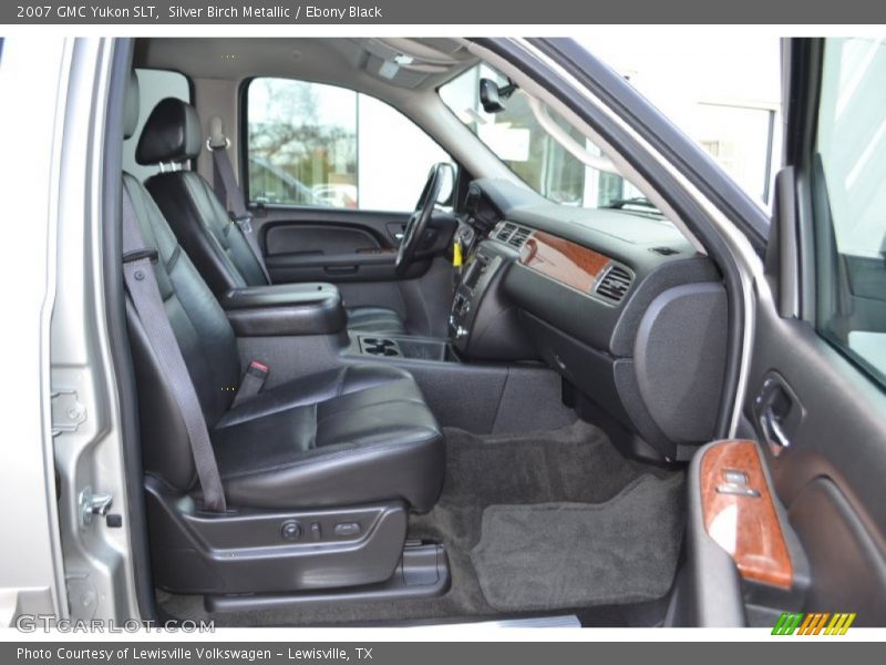 Silver Birch Metallic / Ebony Black 2007 GMC Yukon SLT