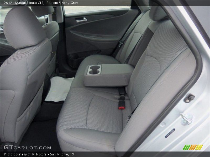 Radiant Silver / Gray 2012 Hyundai Sonata GLS