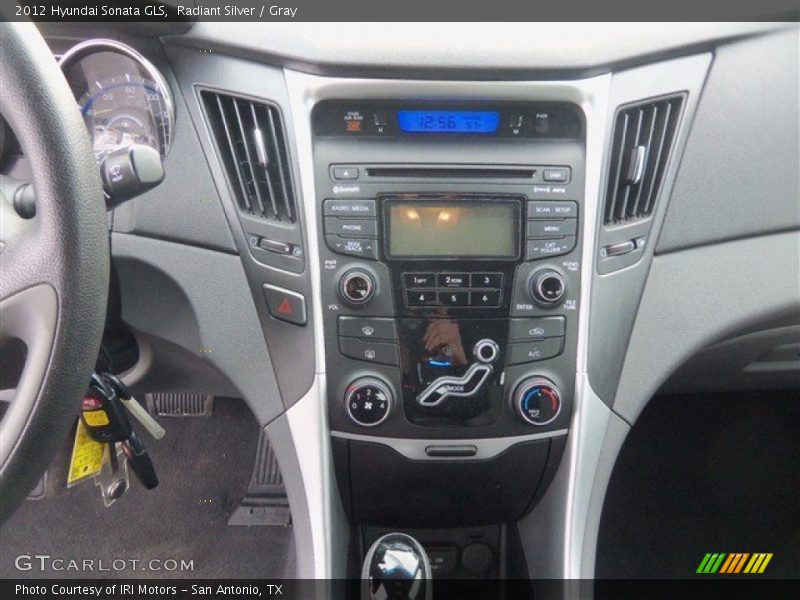 Radiant Silver / Gray 2012 Hyundai Sonata GLS