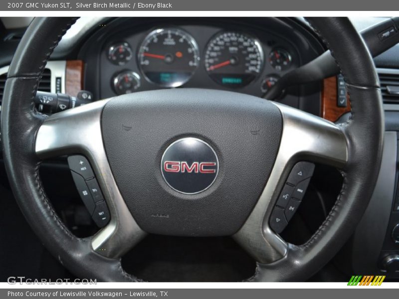Silver Birch Metallic / Ebony Black 2007 GMC Yukon SLT