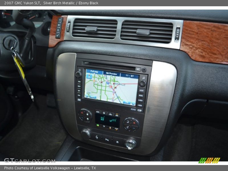 Silver Birch Metallic / Ebony Black 2007 GMC Yukon SLT