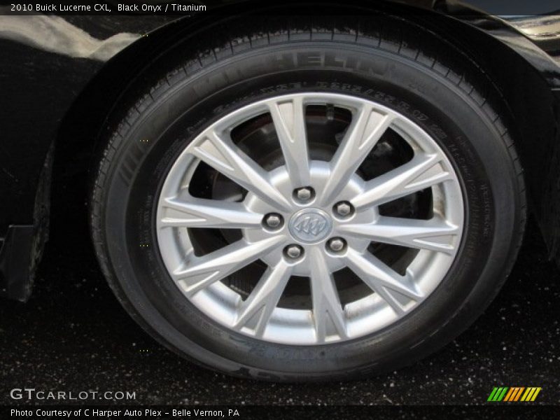 Black Onyx / Titanium 2010 Buick Lucerne CXL