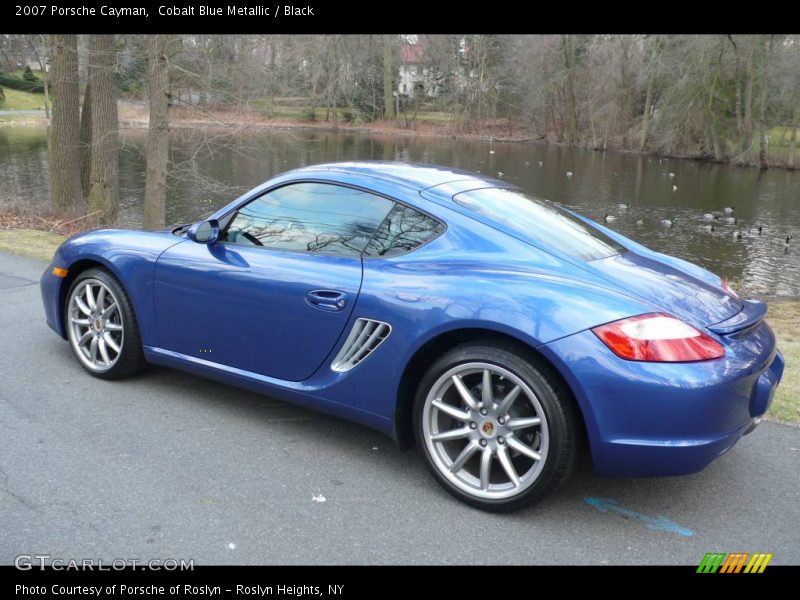 Cobalt Blue Metallic / Black 2007 Porsche Cayman